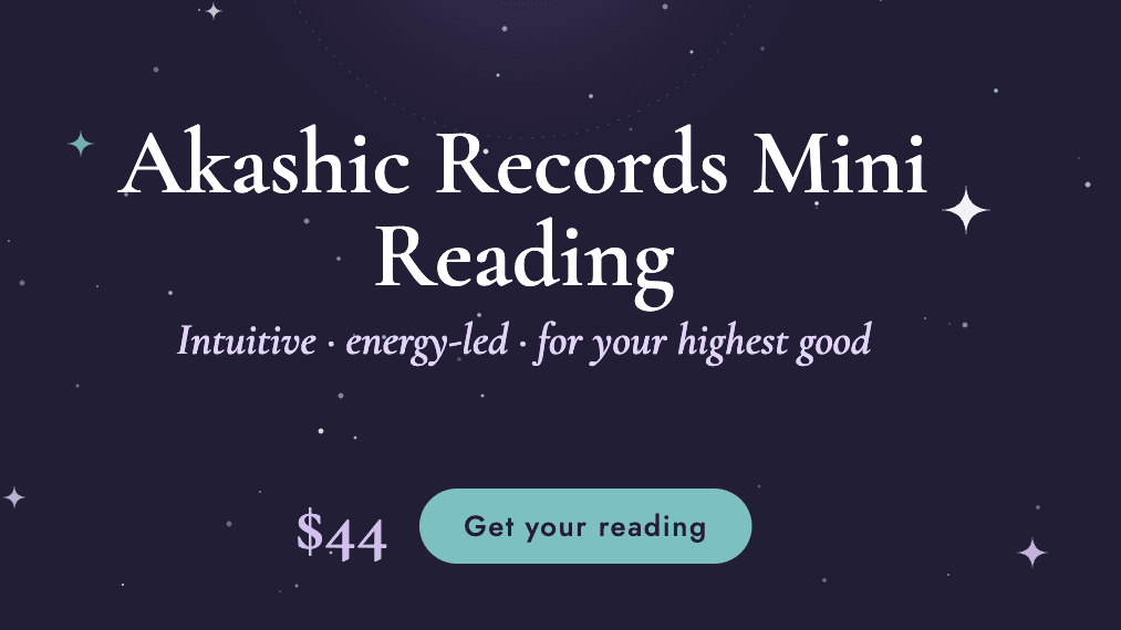 Akashic Records Mini Reading (Recorded)
