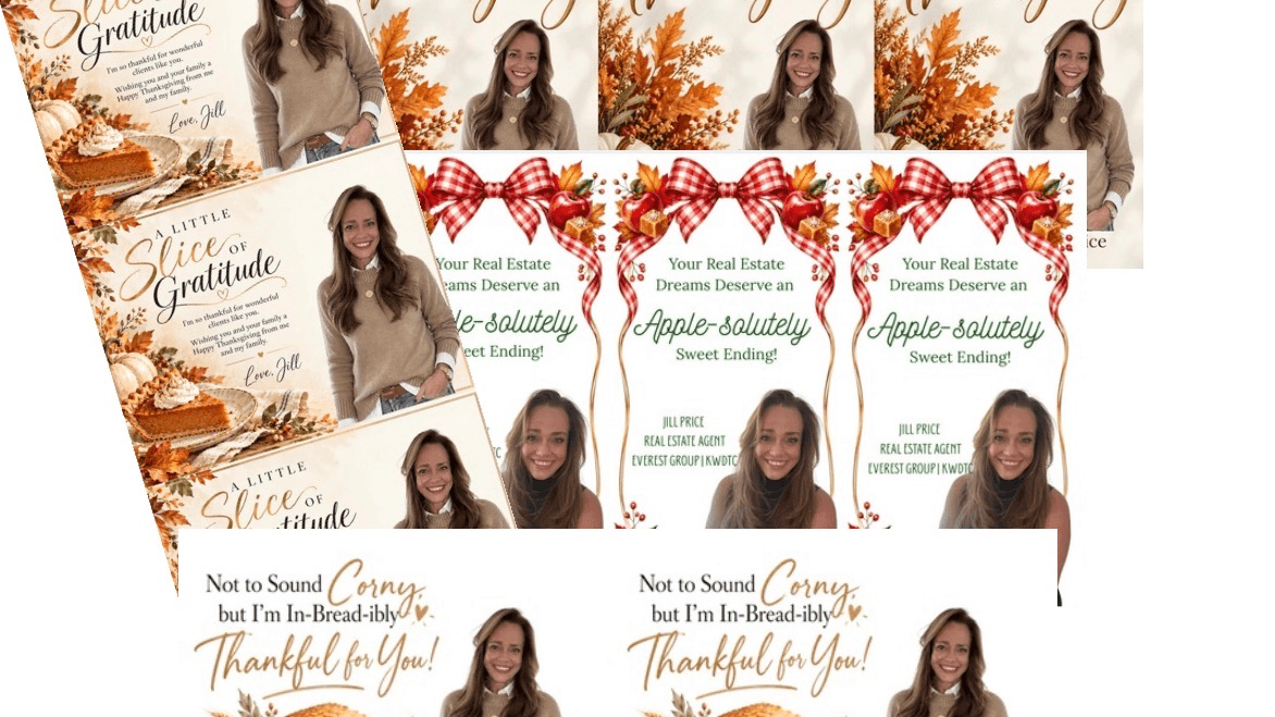 November Pop-By Tags for Realtors