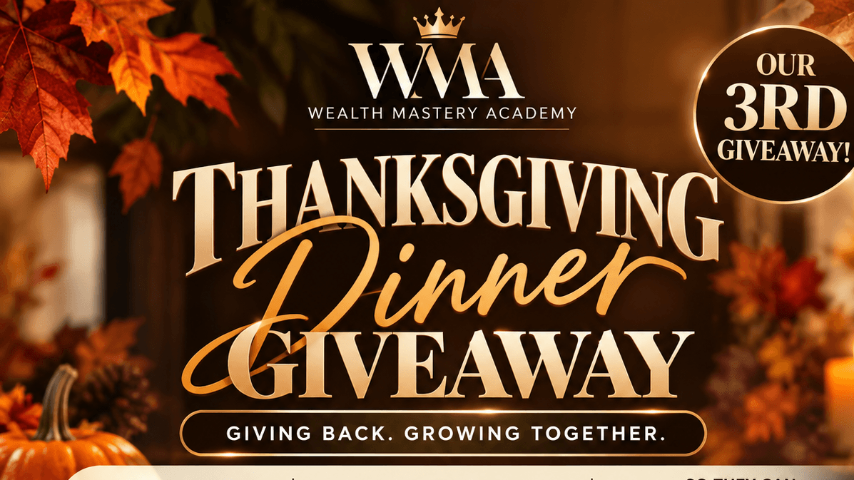 WMA Thanksgiving Giveback™ 🦃🍂