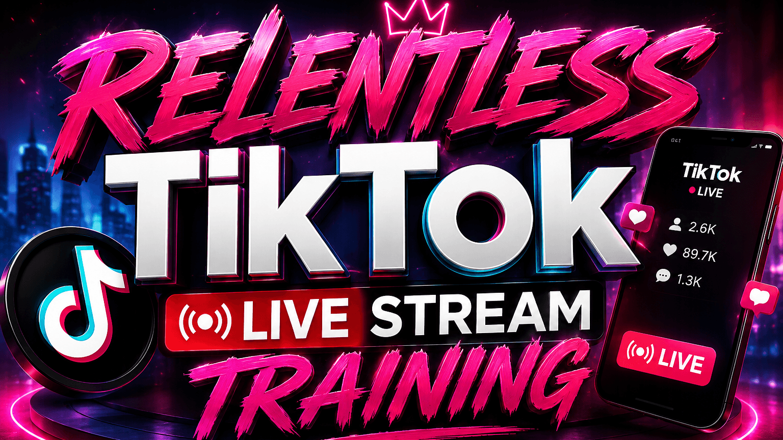 Relentless Live Stream Training