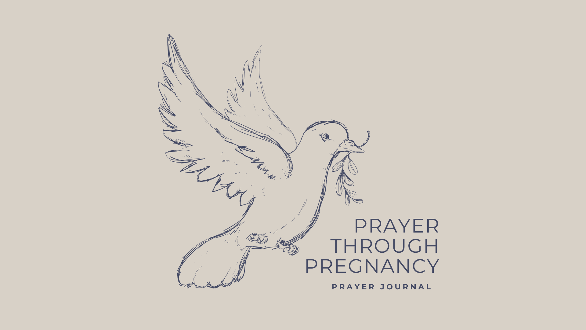 Praying Through Pregnancy Journal (Free Sample!)