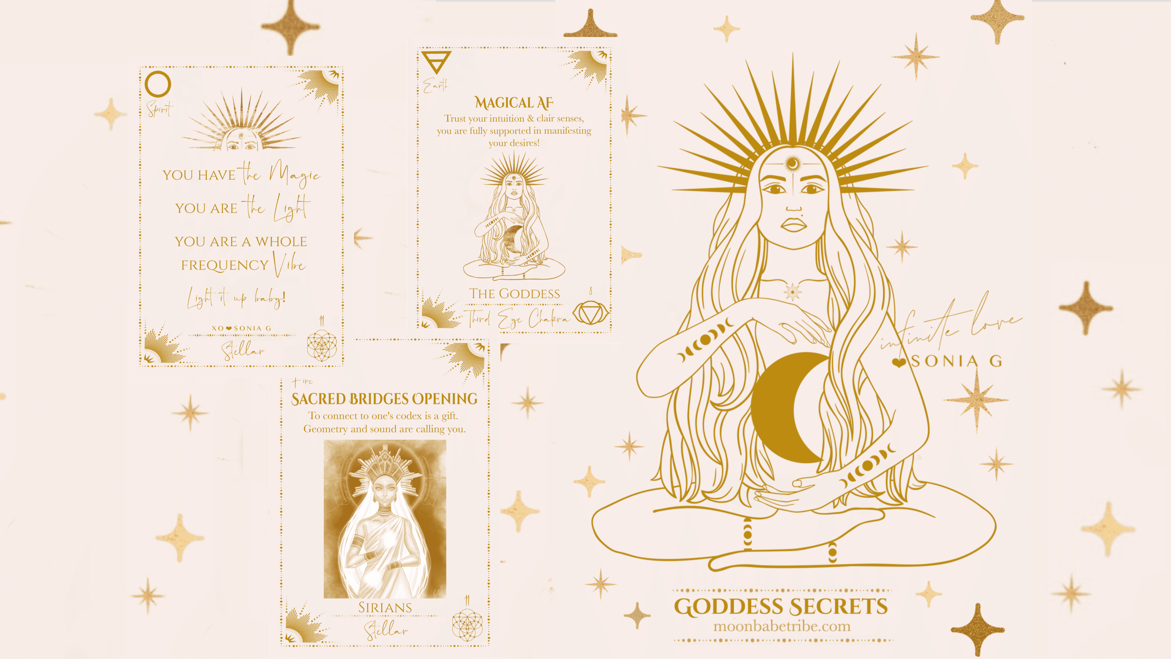 Goddess Secrets Card Deck- Event Day Special