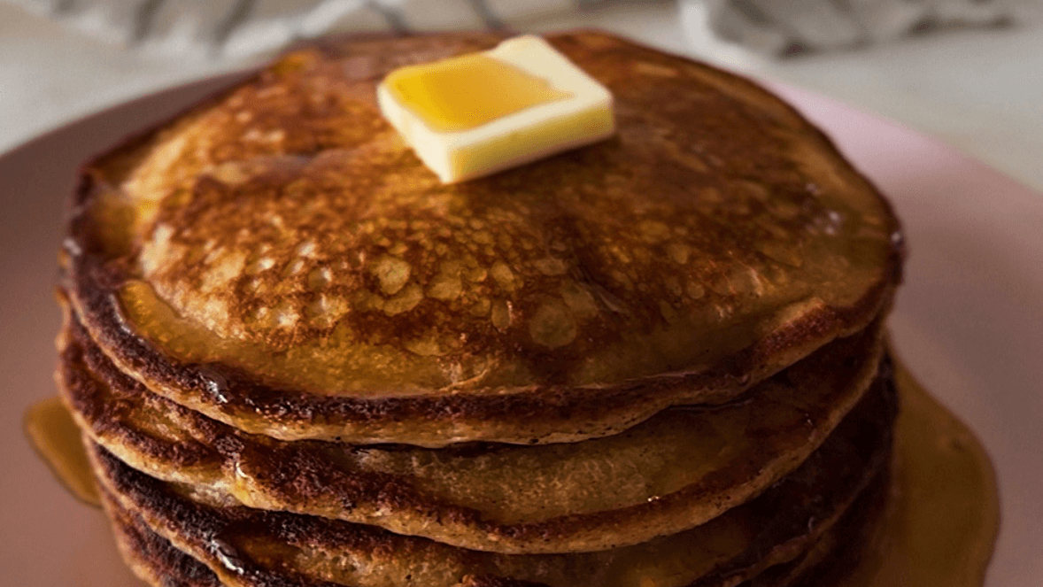 Sourdough Banana Pancakes 🍌🥞