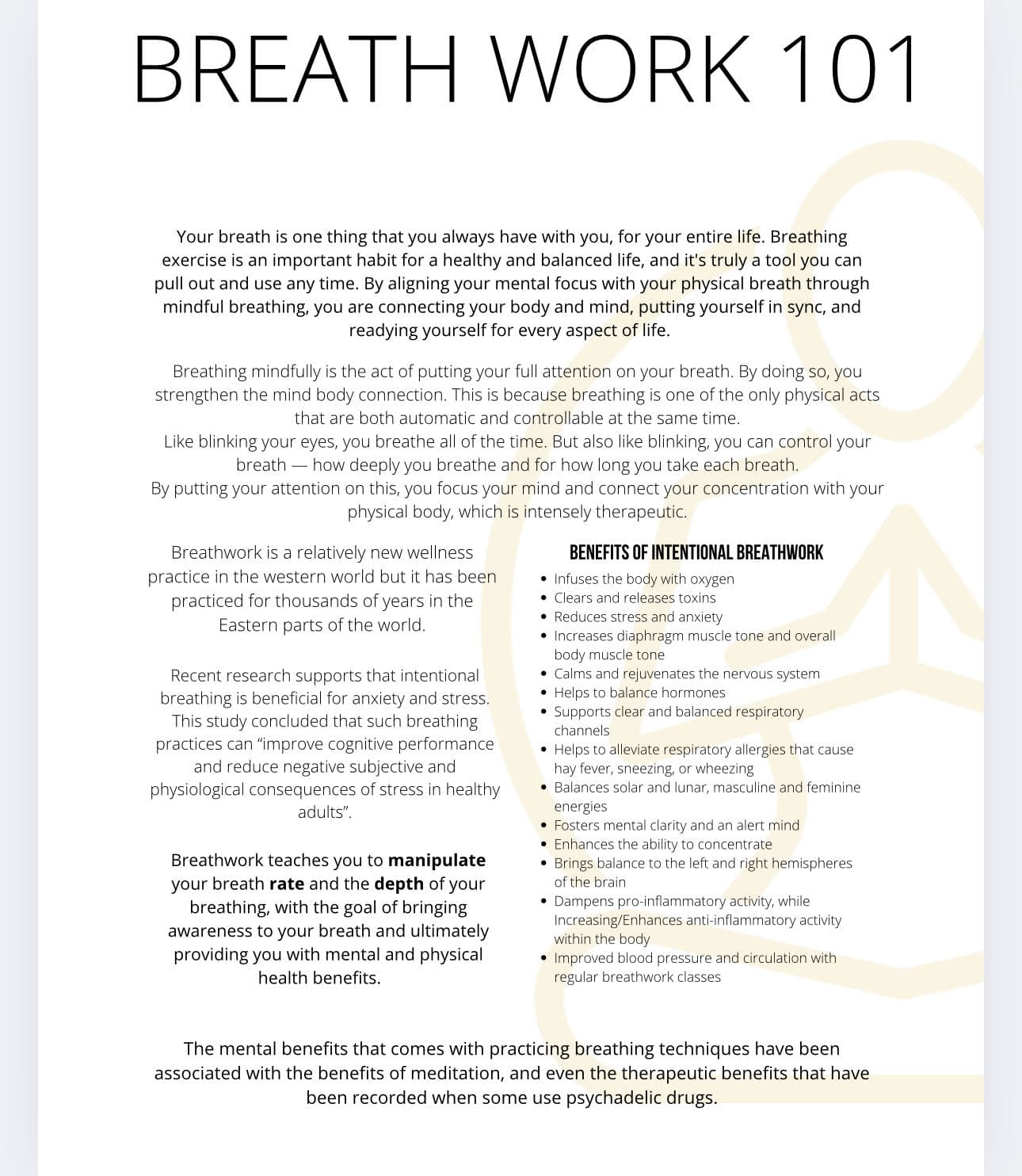 Breathwork 101