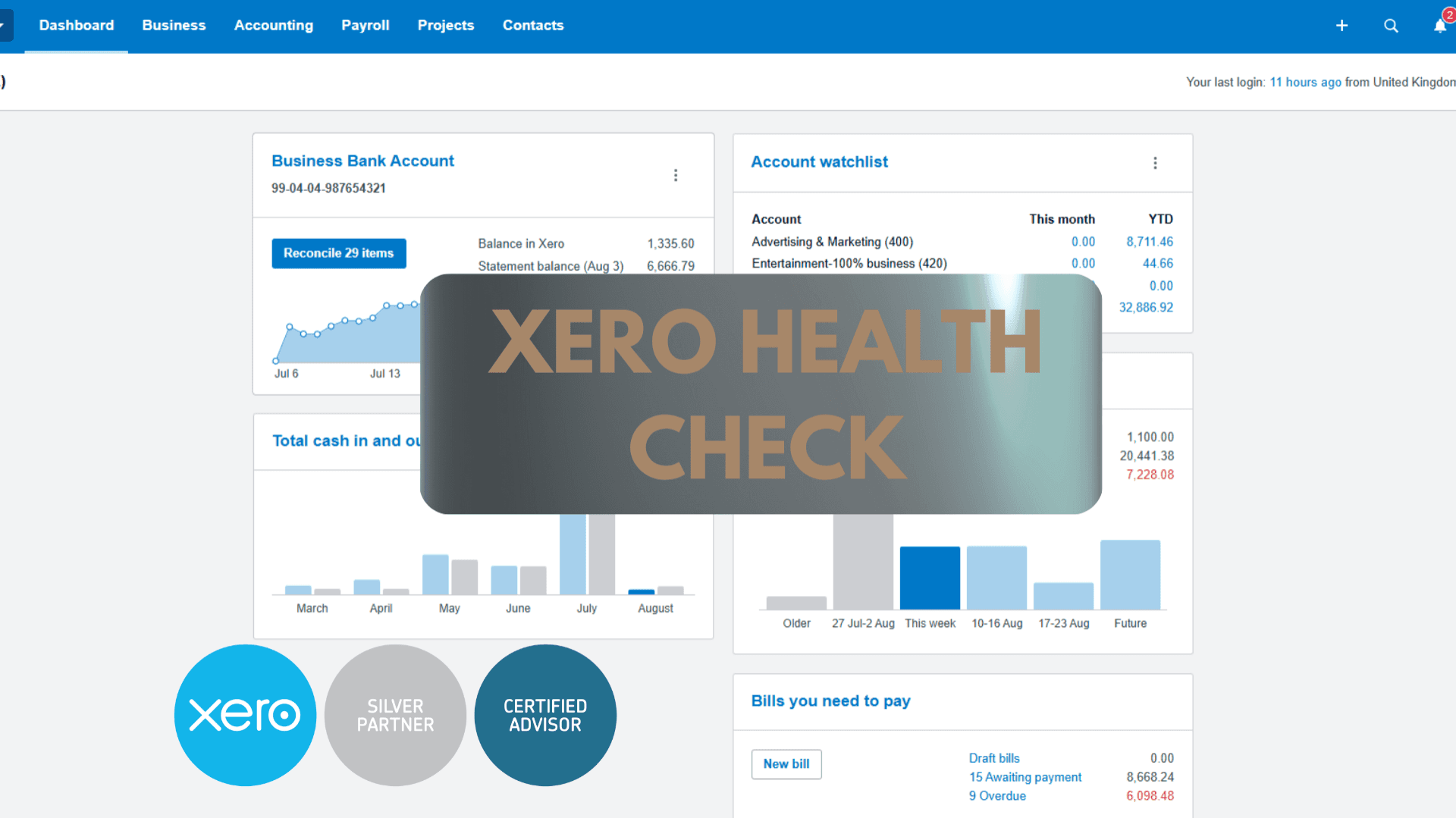Xero Health Check