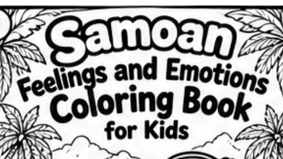 Samoan Feelings & Emotions Coloring Book for Kids