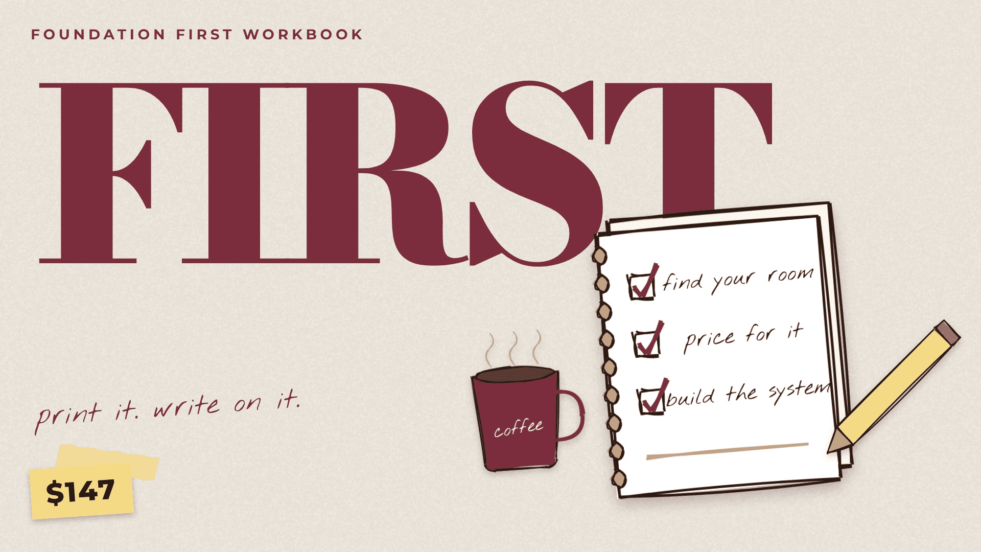 Foundation First Workbook