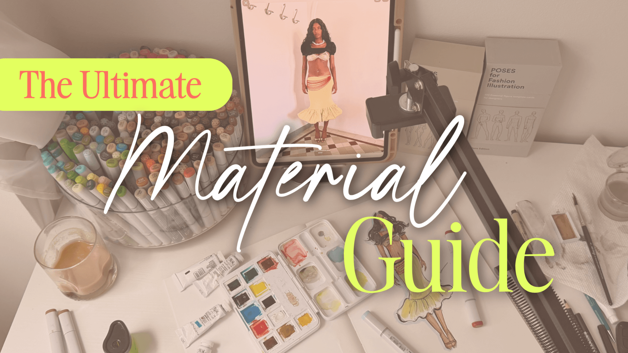 My Ultimate Material Guide for Illustration 🎨