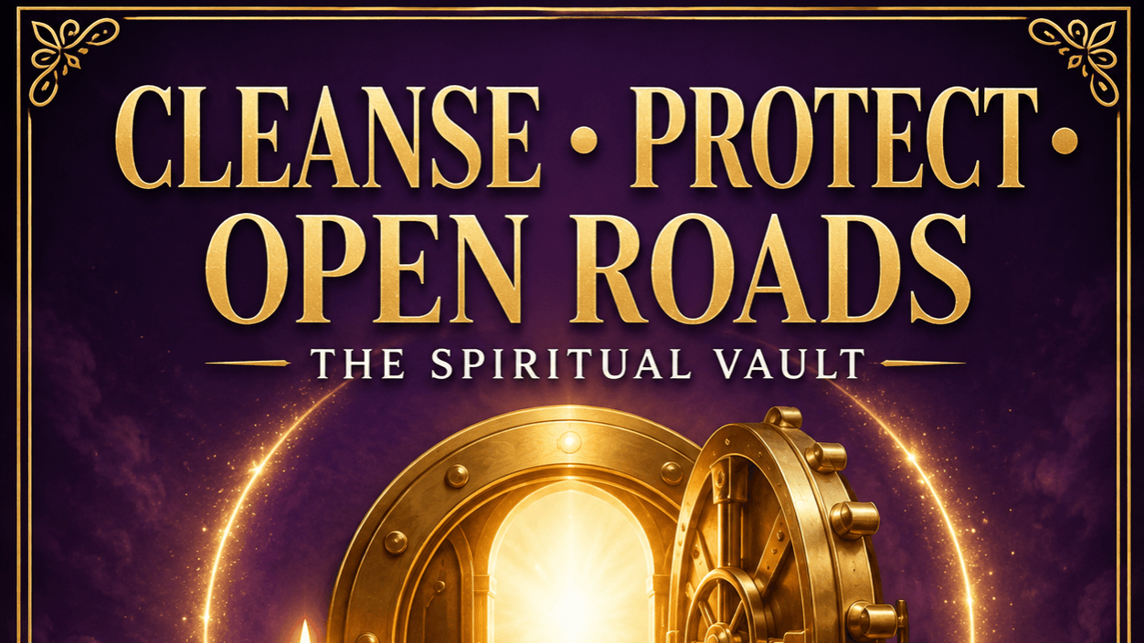 CLEANSE • PROTECT • OPEN ROADS VAULT