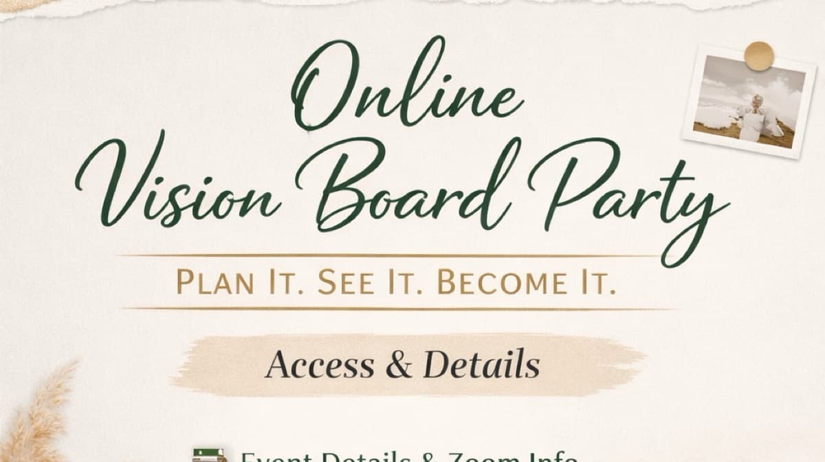 Online Vision Board Party