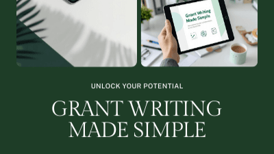 Get My BEGINNER GRANT WRITING Now!