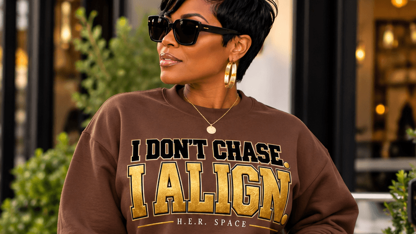 I Don’t Chase. Sweatshirt | 2X-3X