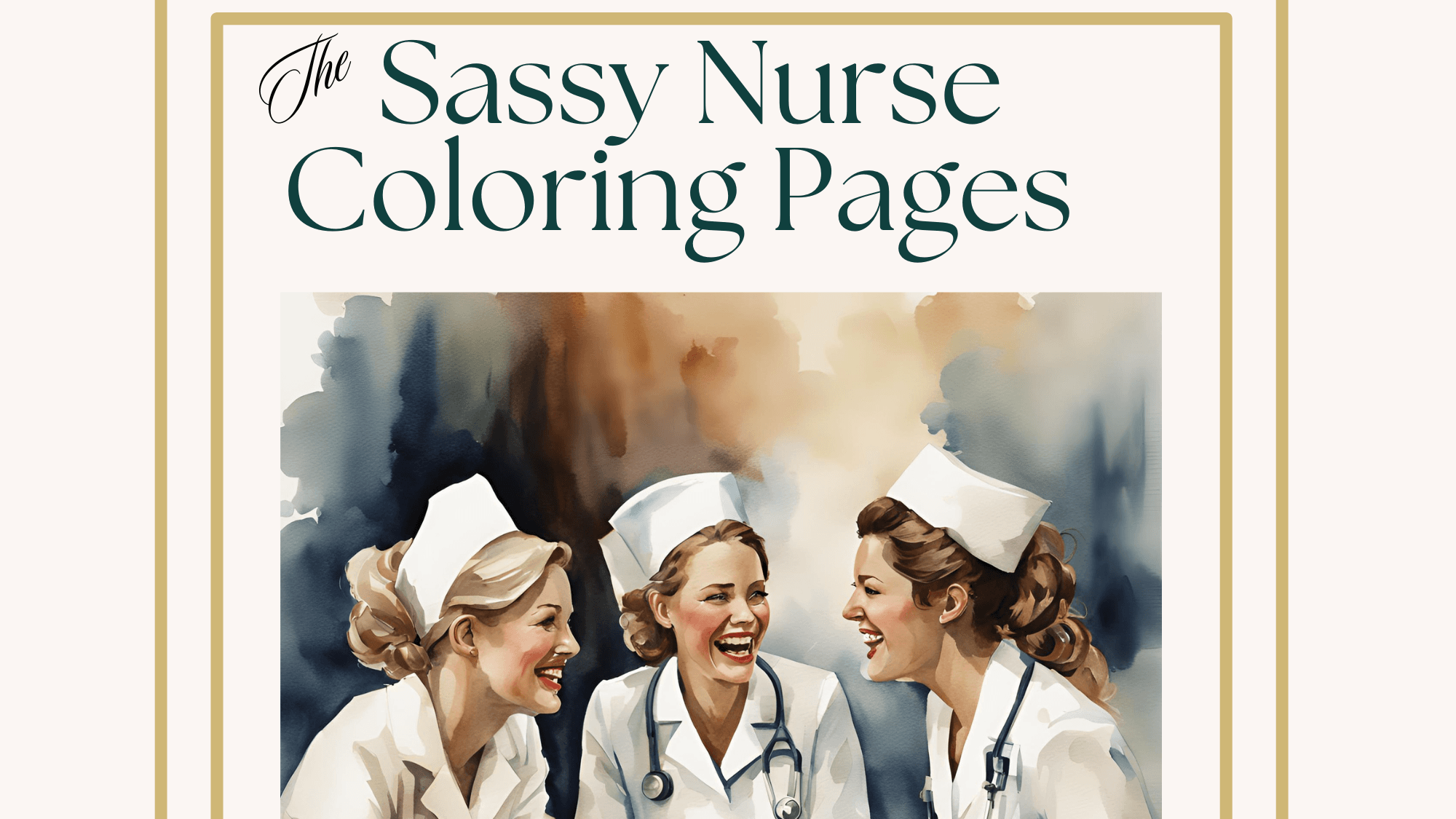 Get My Sassy Nurse Coloring Book Now!