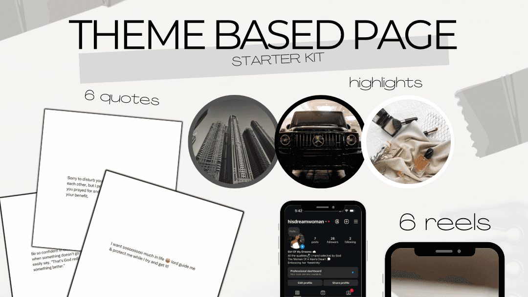 Theme Page Setup