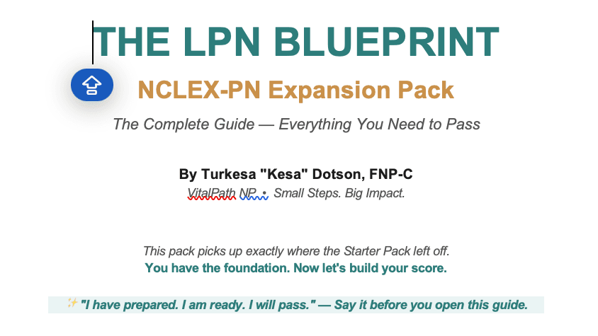 The LPN Blueprint: NCLEX-PN Expansion Pack
