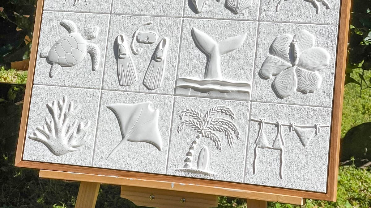 Create An Entire Tile Artwork Guide - Coastal New!
