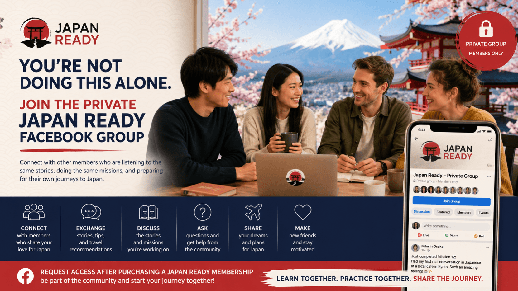 PRIVATE GROUP - You’re not alone!