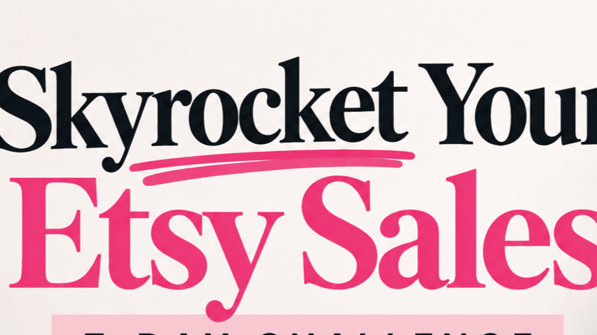 Why Isn't My Etsy Shop Selling? The 7-Day Fix