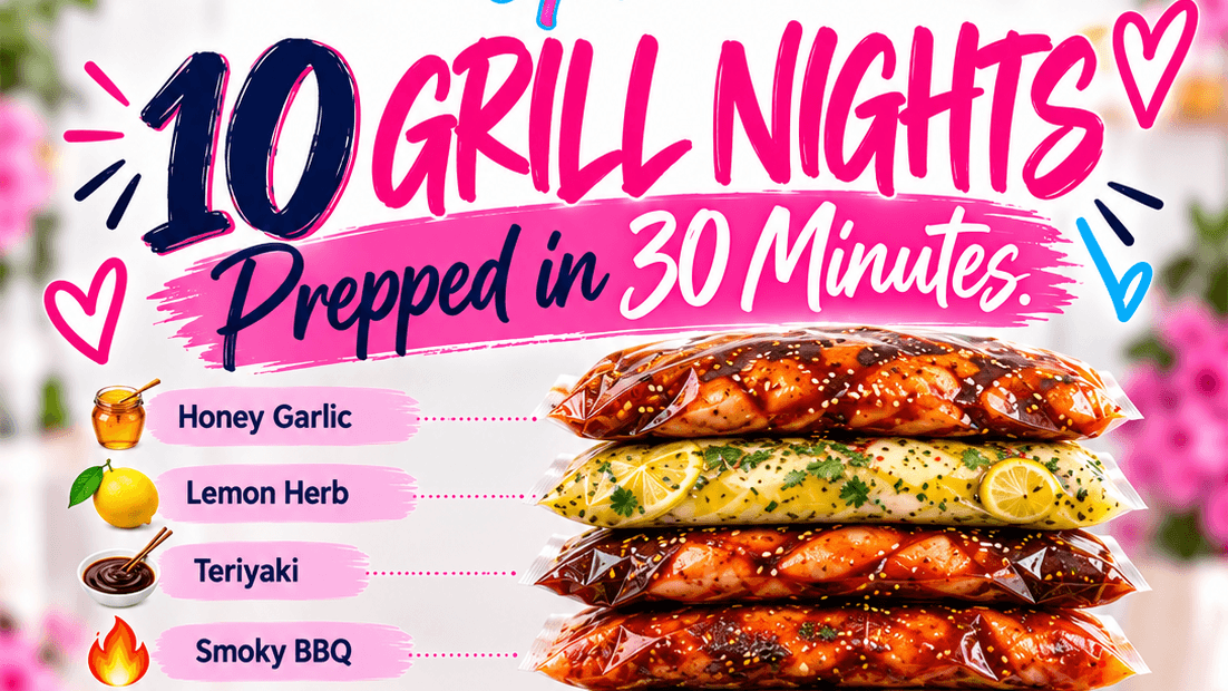 10 Grill Nights | Prepped in 30 Minutes π₯