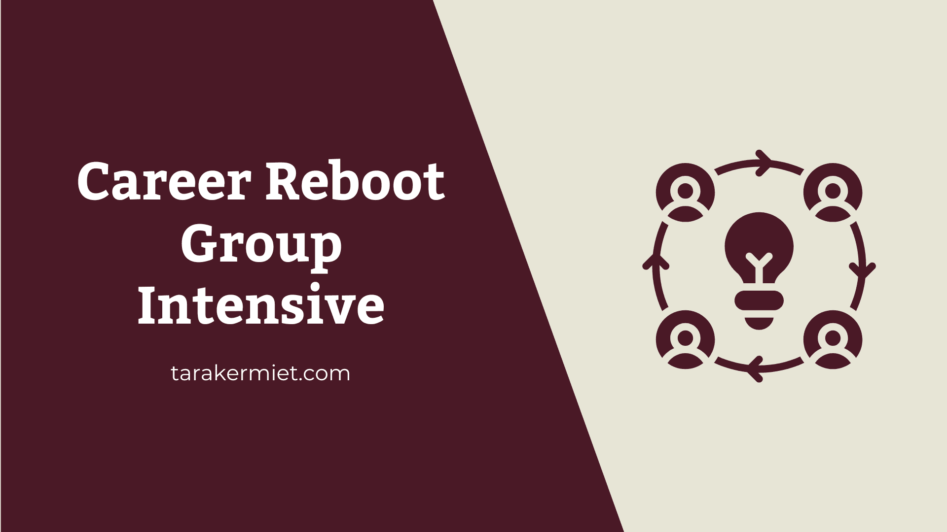 Career Reboot Group Intensive - 11/17/2026
