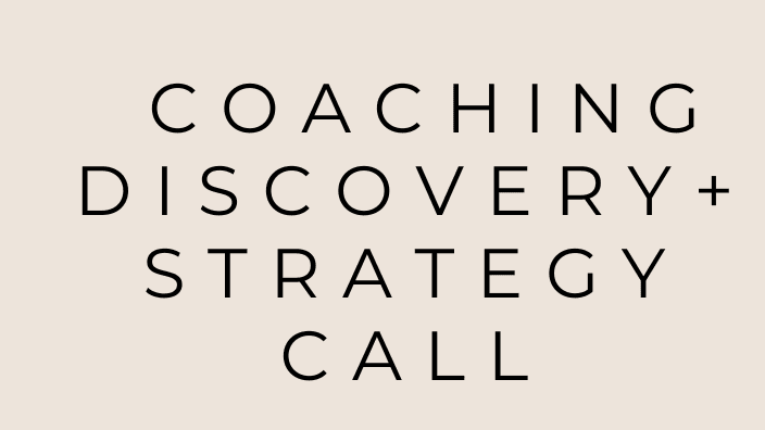 BOOK YOUR DISCOVERY + STRATEGY CALL