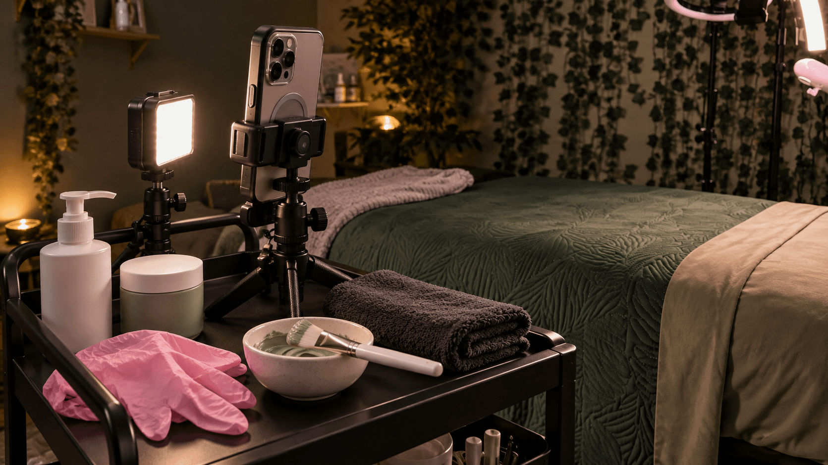 How to Build a Clientele with Content Facials
