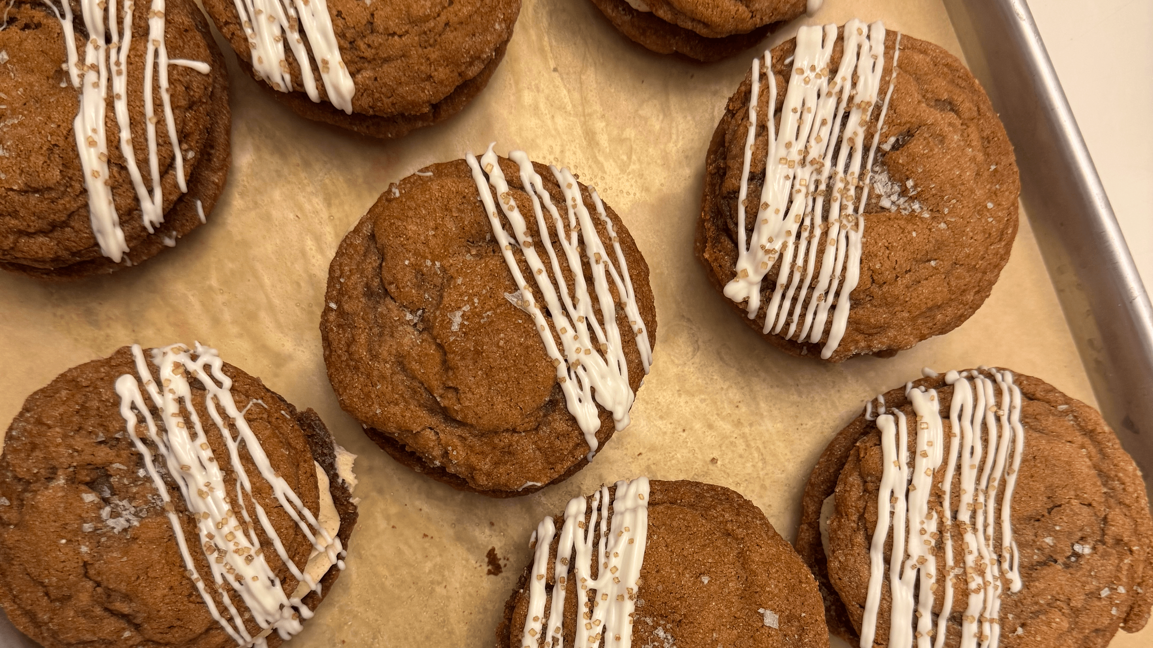 Jolly Ginger Chai and White Christmas Gingerbread