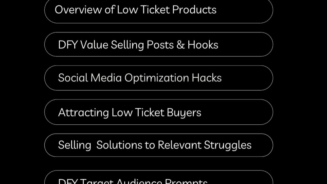 Get My LOW TICKET MILLIONAIRES Now!