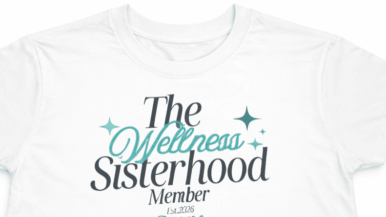 Official Wellness Sisterhood Member Tee