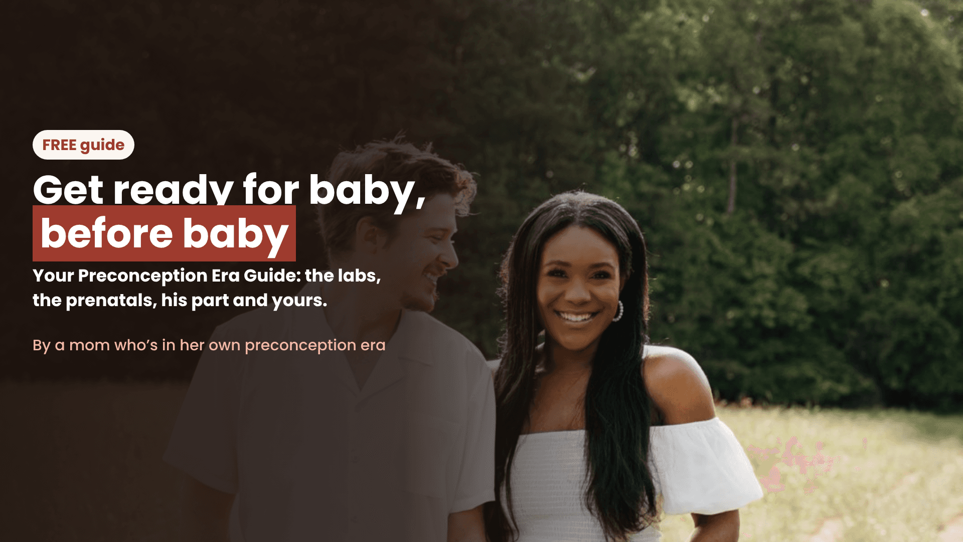 Free - Your Preconception Era Guide