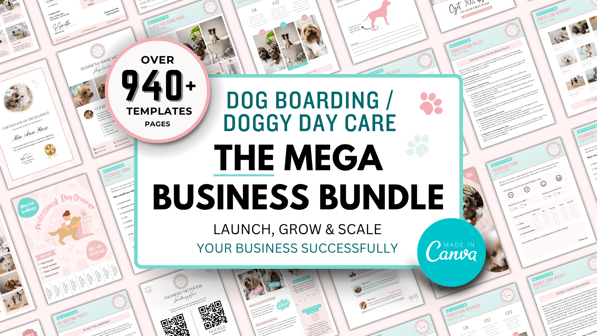 Get The MEGA Dog Boarding Bundle!