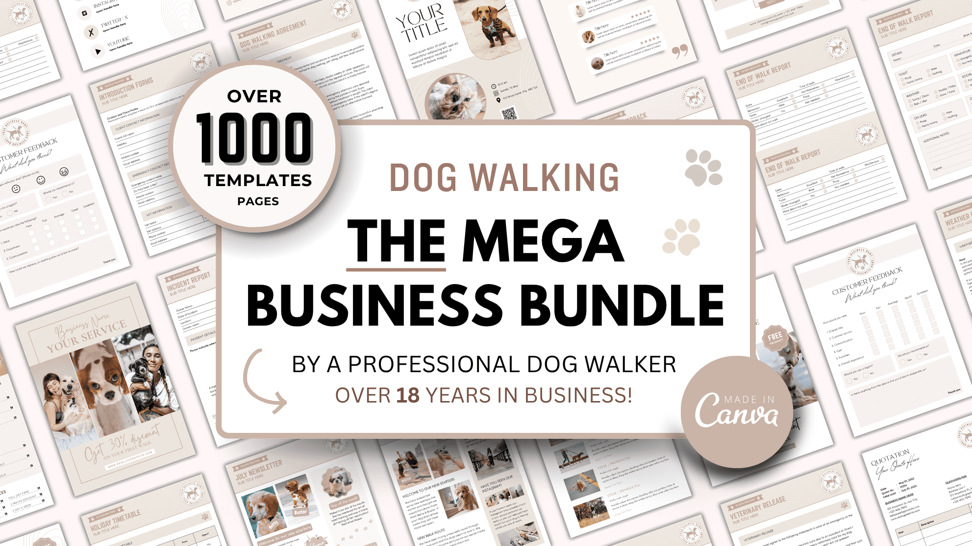 Get The MEGA Dog Walking Bundle!