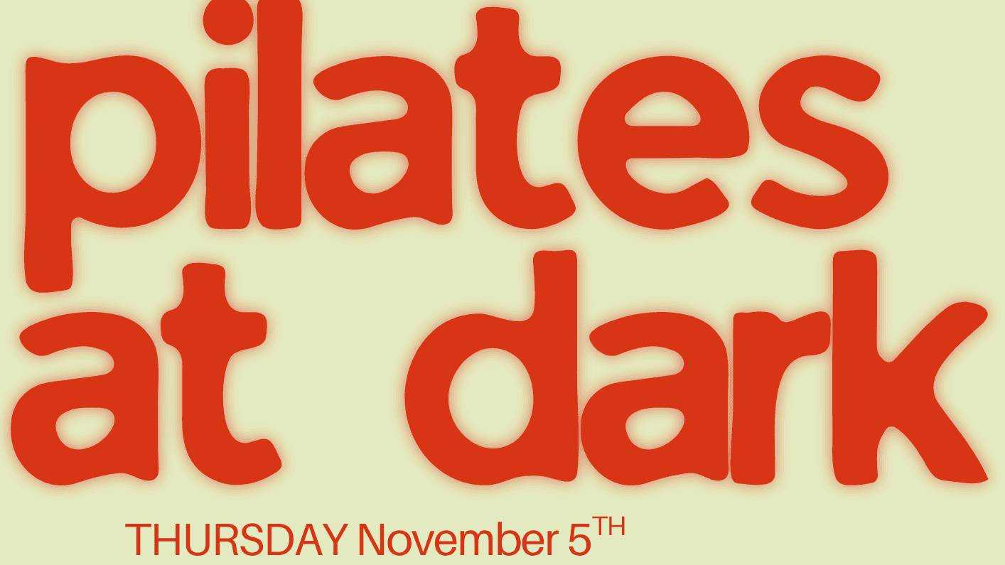 Pilates At Dark with Maddy!