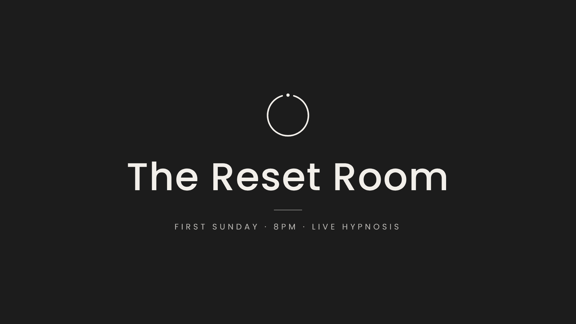 The Reset Room — Founding Membership