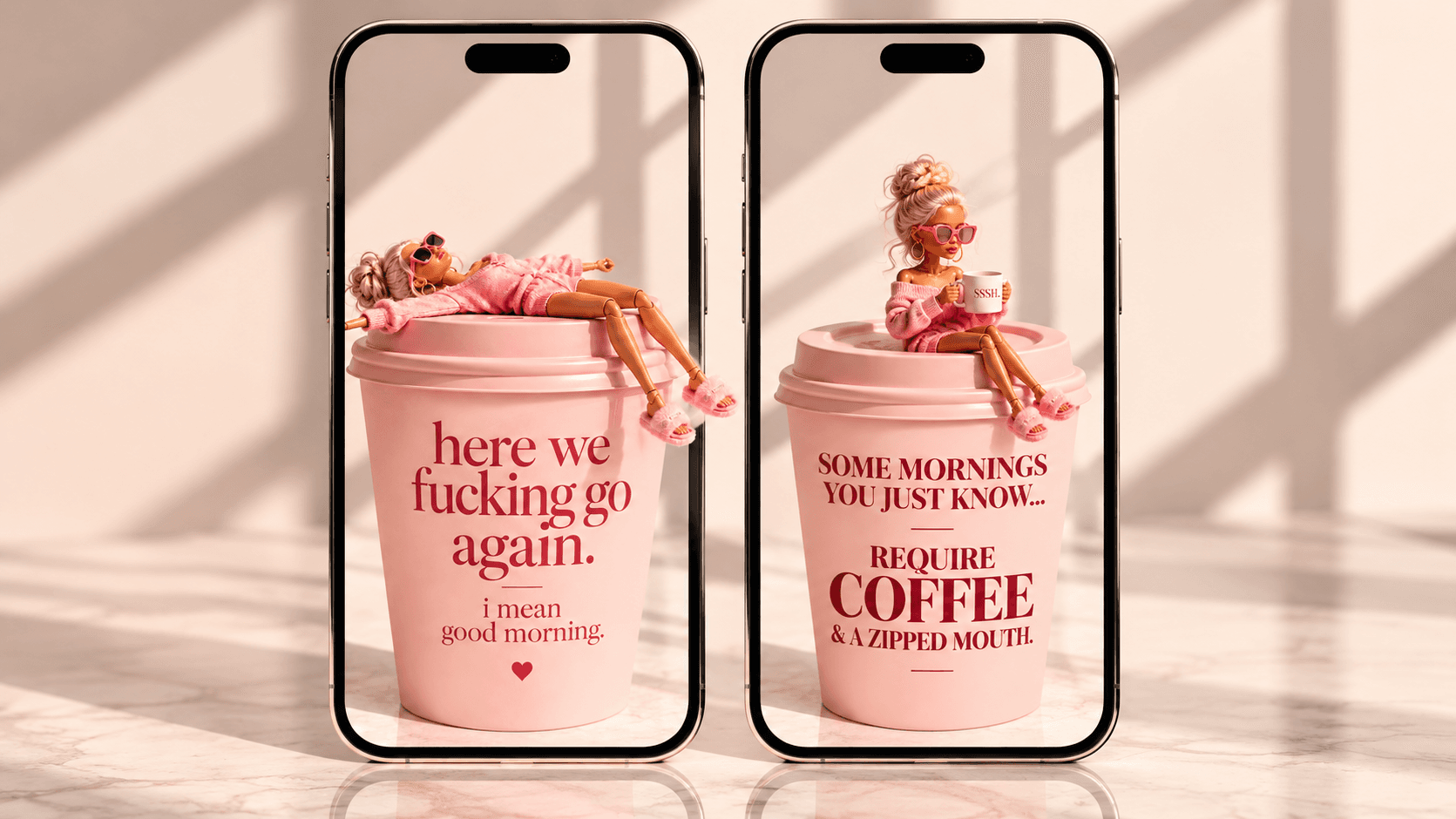 The Unbothered Coffee Wallpaper Edit ☕