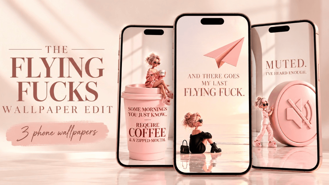The Flying F**ks Wallpaper Edit ✈️💗