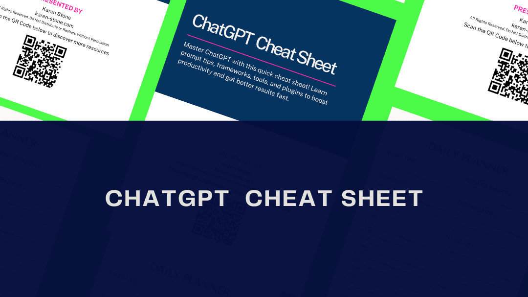 Get My the ChatGPT Prompting Cheat Sheet Now!