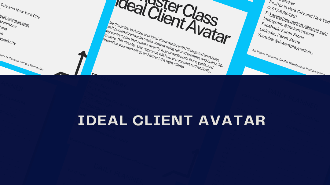 Get My Ideal Client Avatar Handout Now!