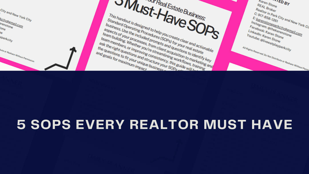 Get My 5 Must-Have SOPs Now!