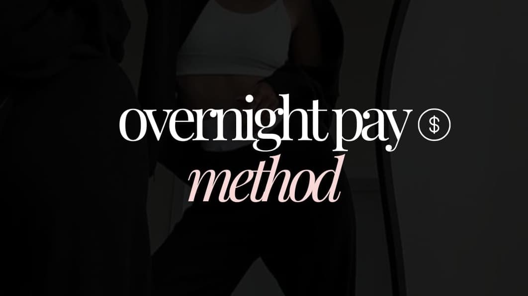 Over night pay method