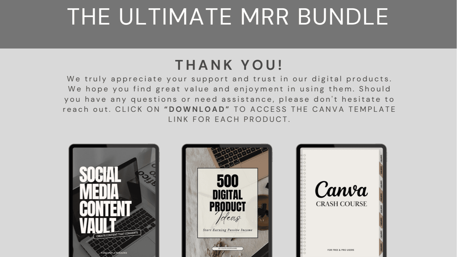 The Ultimate MRR Bundle
