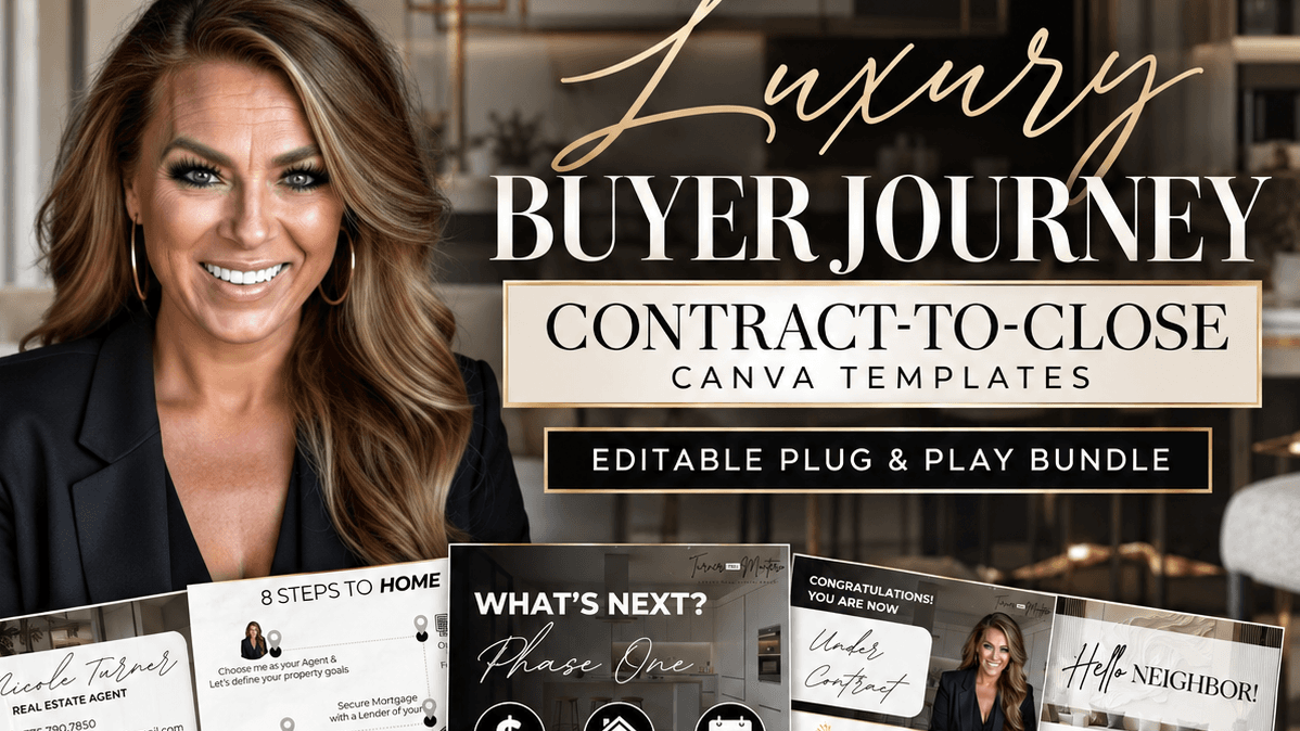 Luxury Buyer Contract-to-Close Template Bundle