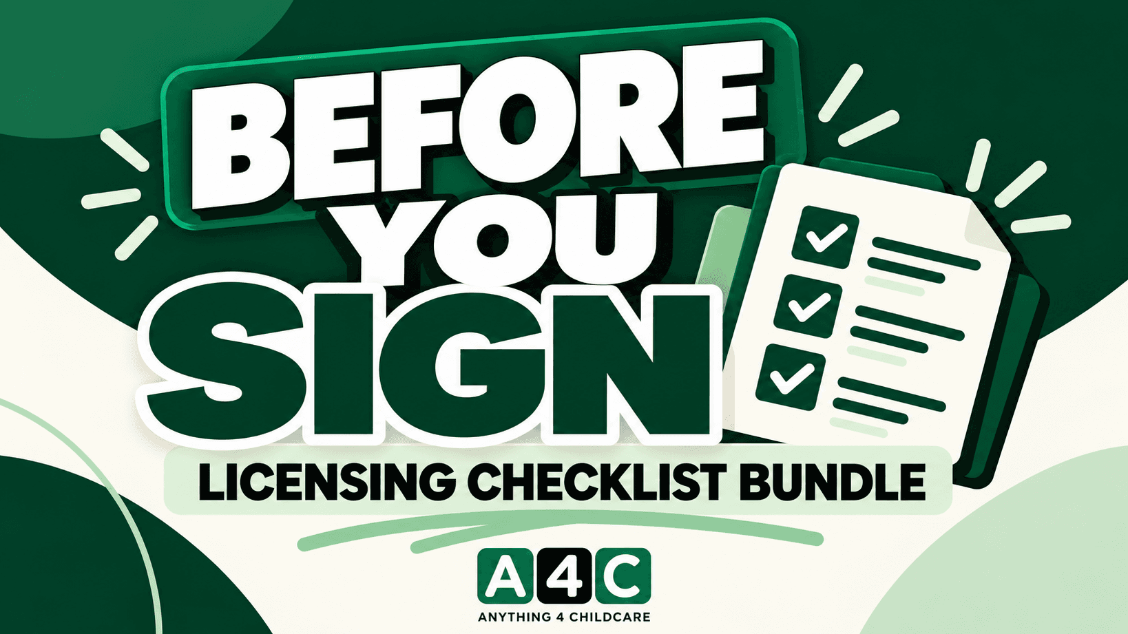 Before You Sign
