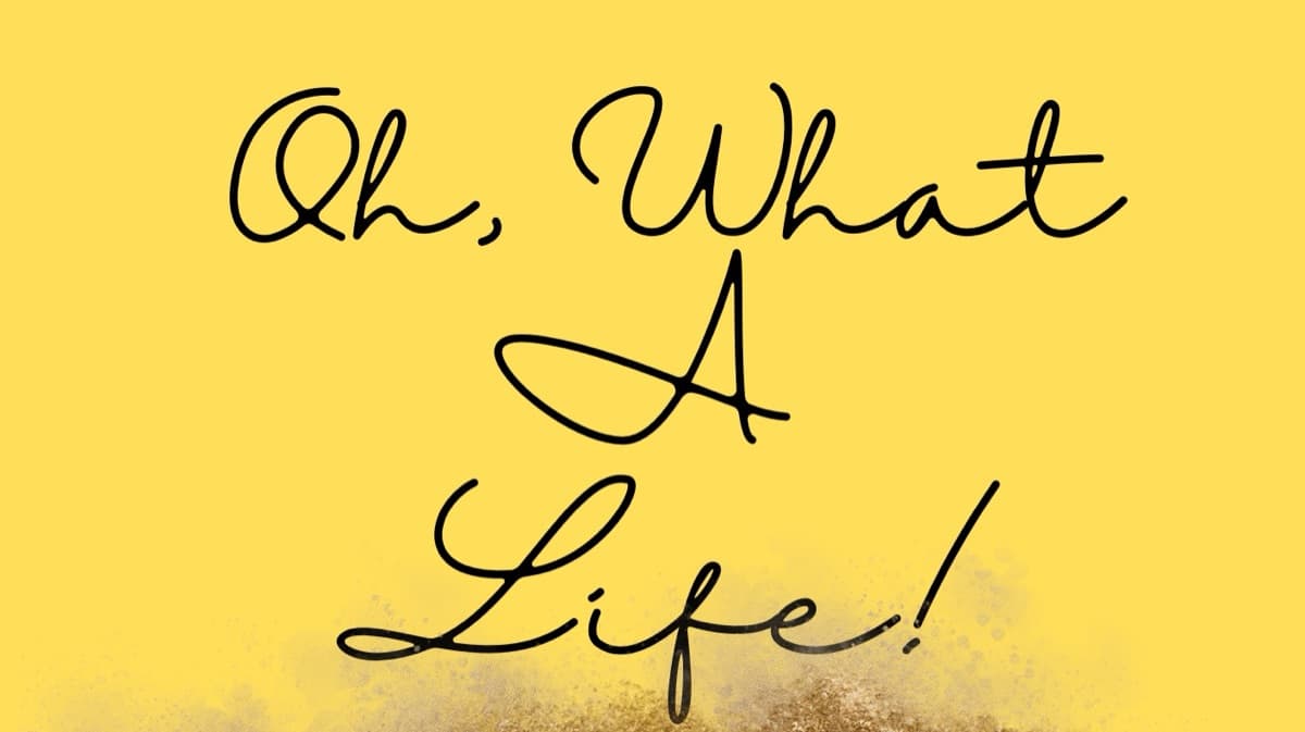 Get My Oh, What A Life! Journal Now!