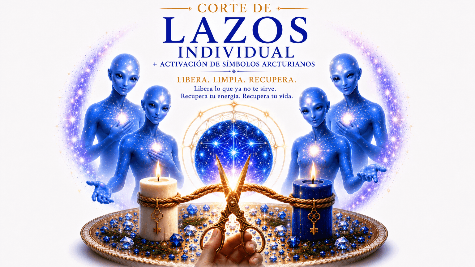 Corte de Lazos + Energía Arcturiana