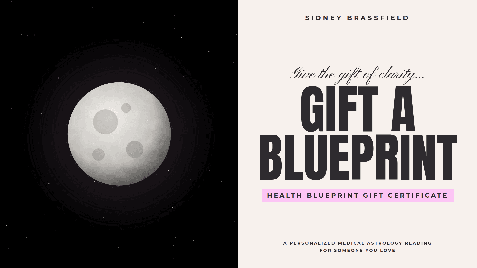 Gift a Health Blueprint Reading