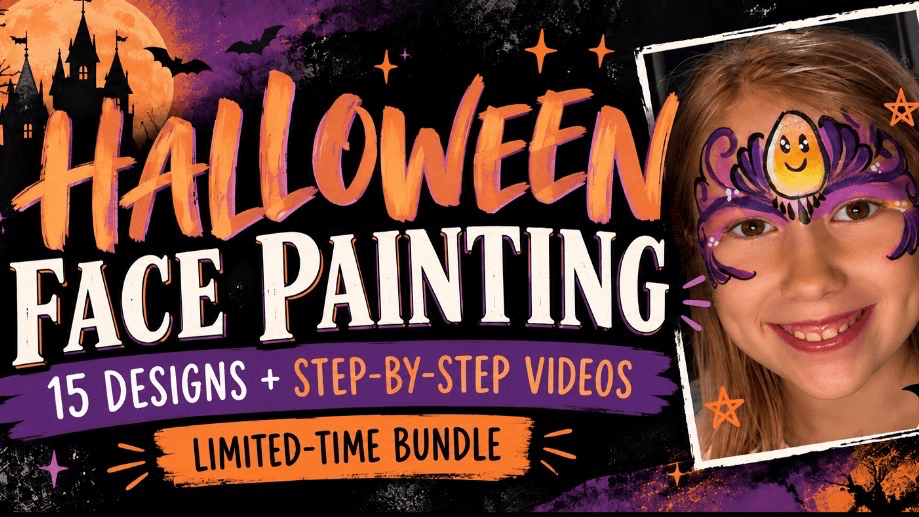 LIMITED TIME OFFER: Halloween Face Paint Designs