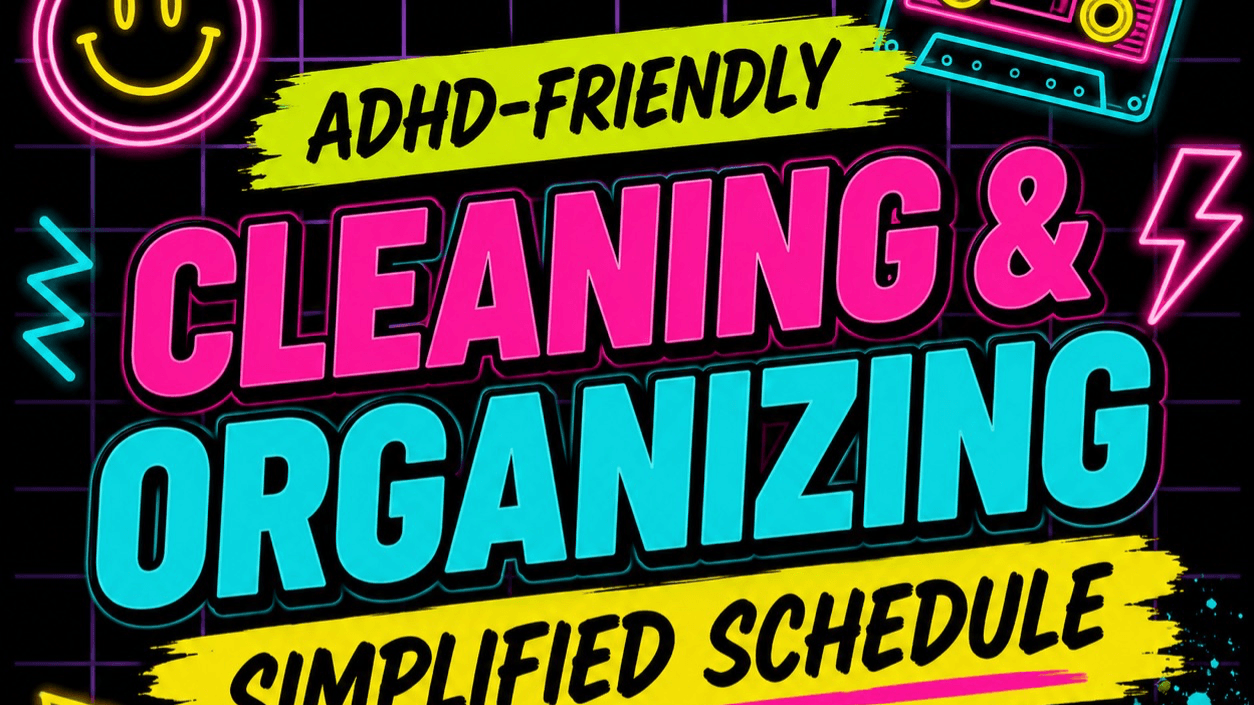 Get My FREE ADHD Cleaning Guide