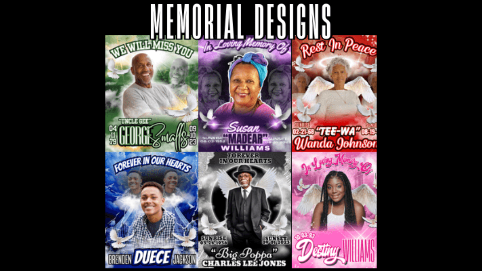Memorial Digital Design Bundle