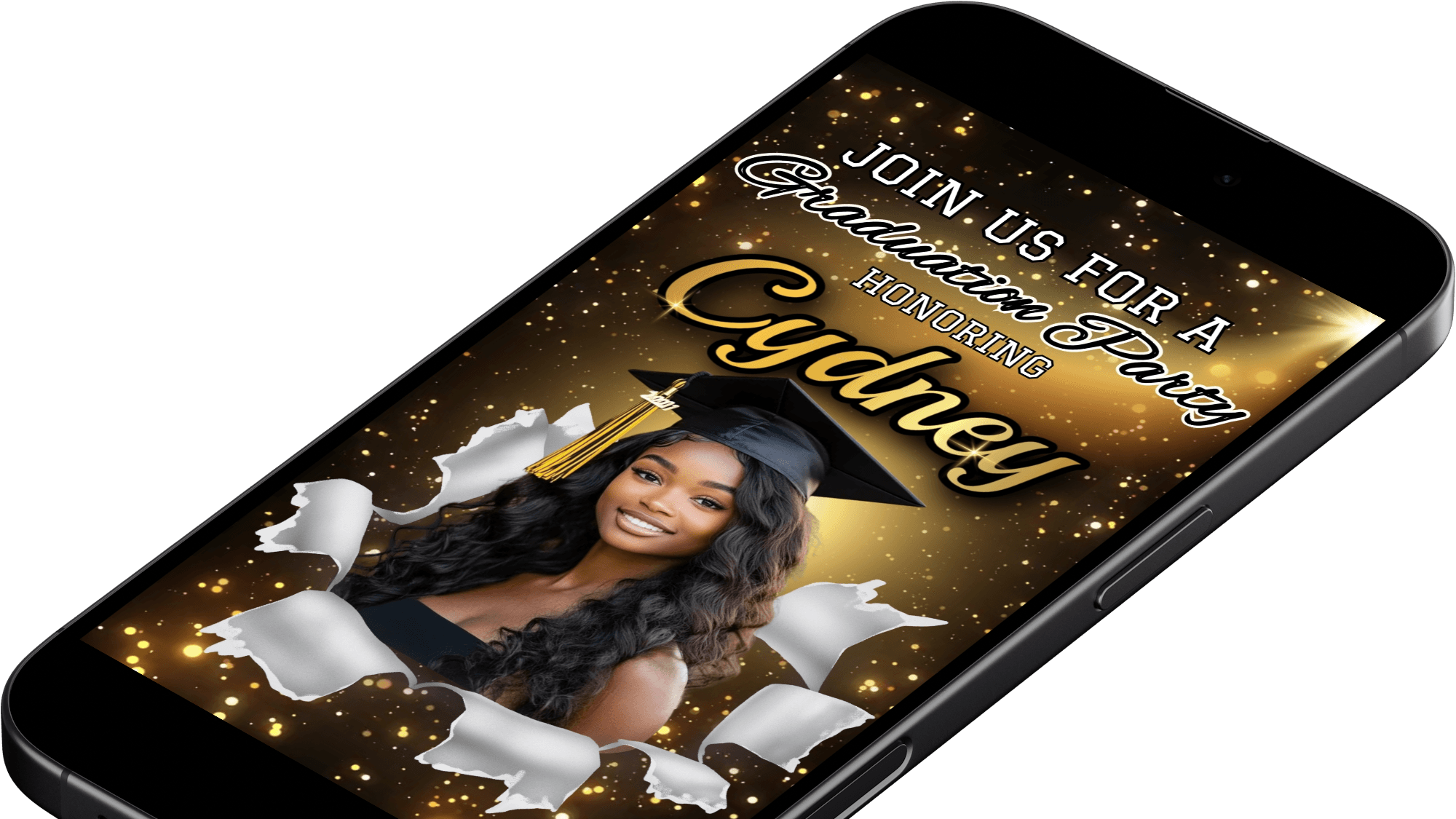 Animated Graduation Party Invitation Video